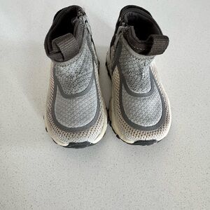 Gray Kids' High-Top Sneakers
